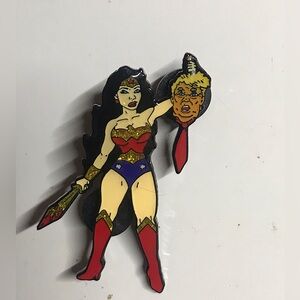 Wonder Woman anti trump pin
